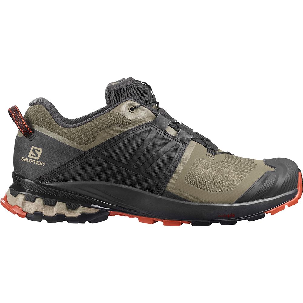 Salomon Singapore Mens Trail Running Shoes - XA WILD Black | 10684-OHEY